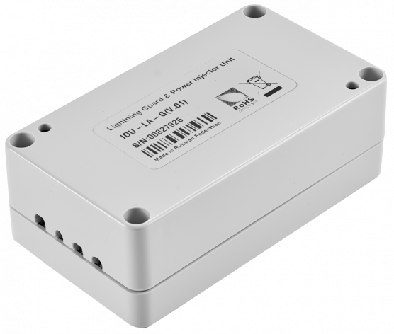 Indoor DC/DC injector for all InfiNet Wireless' units with integrated lightning protection IDU-LA-G(V.01)