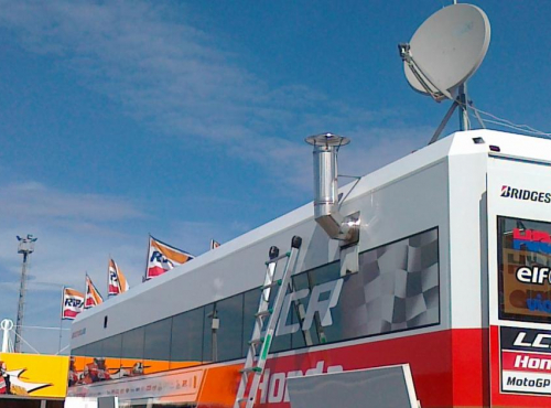 LCR Honda races ahead with Infinet Wireless